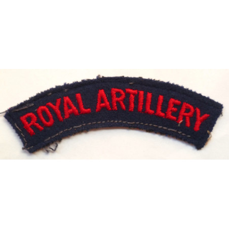 Royal Artillery Cloth Shoulder Title