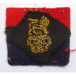 War Office Controlled Units Formation Sign British Army Queen's Crown