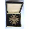 WW2 German War Merit Cross 1st Class with Swords Cased L/10