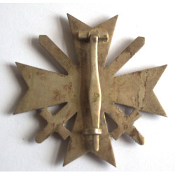 WW2 German War Merit Cross 1st Class with Swords Cased L/10