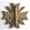 WW2 German War Merit Cross 1st Class with Swords Cased L/10