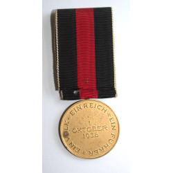German Sudetenland Medal and Case