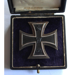 WW1 German Iron Cross 1st Class Cased Maker K.A.G.