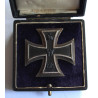 WW1 German Iron Cross 1st Class Cased Maker K.A.G.