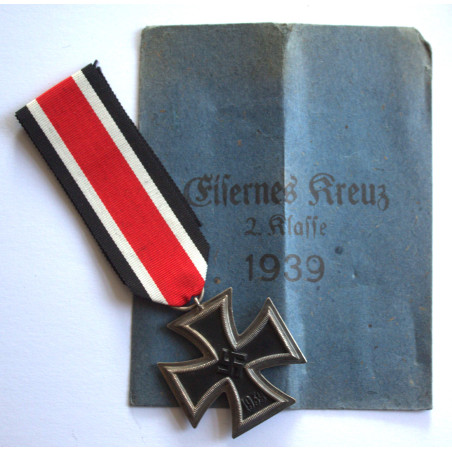 WW2 German Iron Cross 2nd Class with Packer of Issue