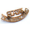 War Correspondent Brass Shoulder Title