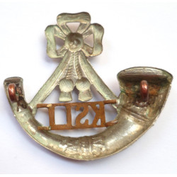 Victorian King's Shropshire Light Infantry Cap Badge