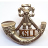 Victorian King's Shropshire Light Infantry Cap Badge