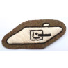 Royal Tank Regiment Cloth Army Badge RTR
