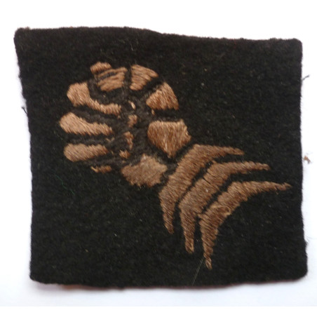 6th Armoured Division Cloth Formation Sign British Army