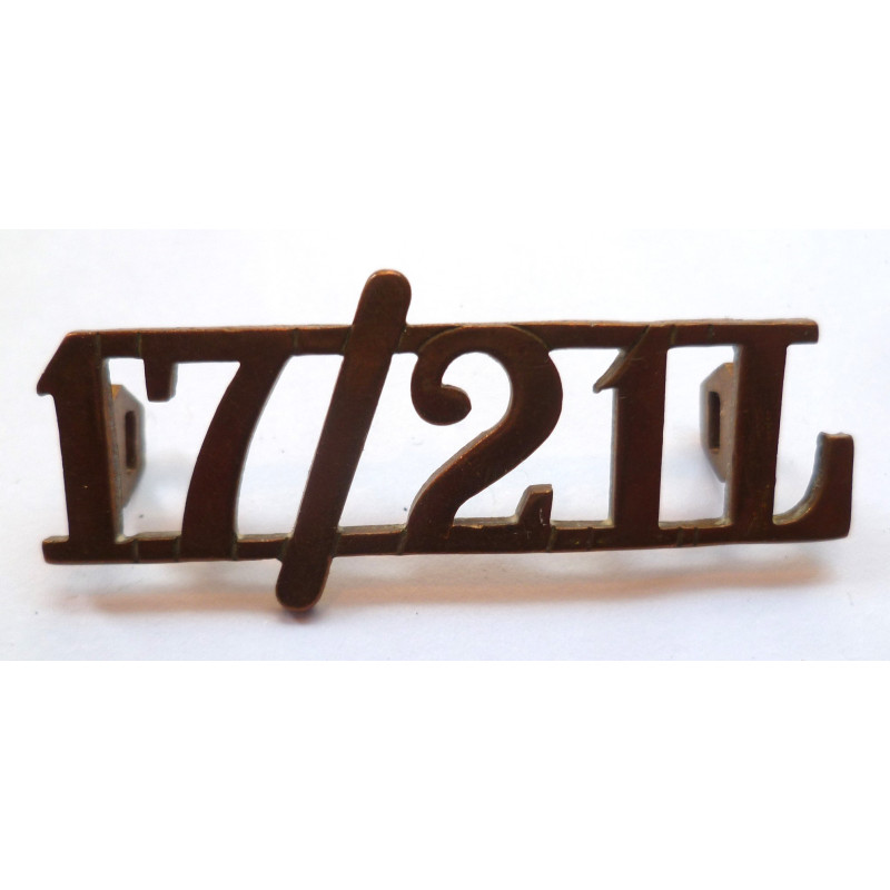 17th/21st Lancers Regiment Shoulder Title