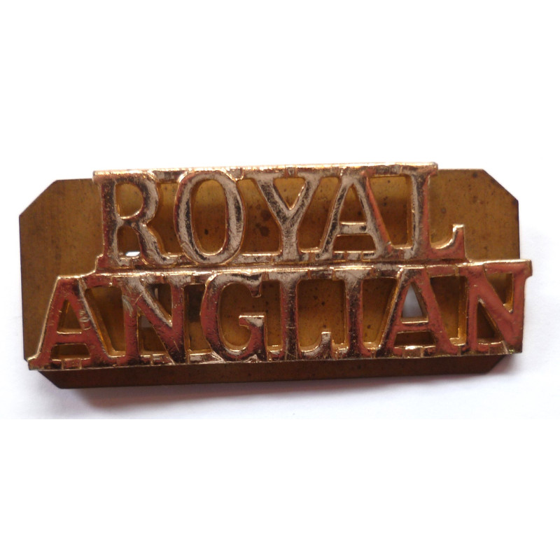 Royal Anglian Shoulder Title Staybrite