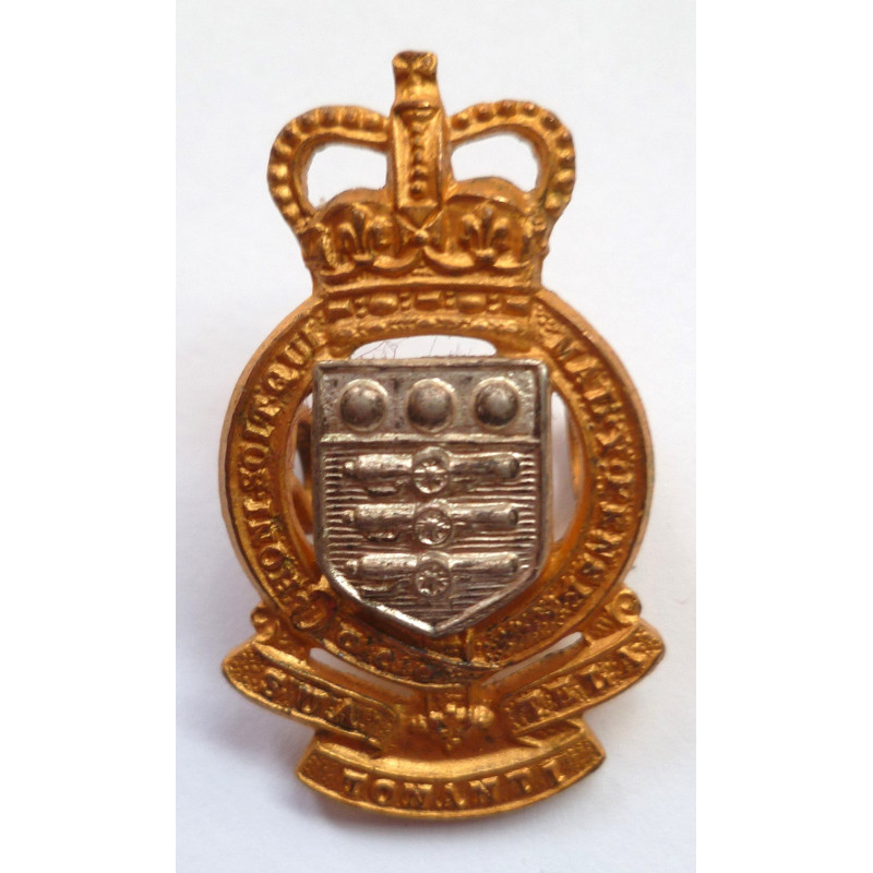 Royal Army Ordnance Corps Officers Gilded Collar Badge