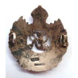 Royal Engineers Sterling Silver Sweetheart Brooch George V