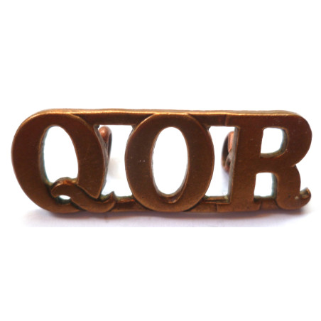 The Queen's Own Hussars Shoulder Title