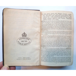 The Soldiers Bible - WW1 British Army