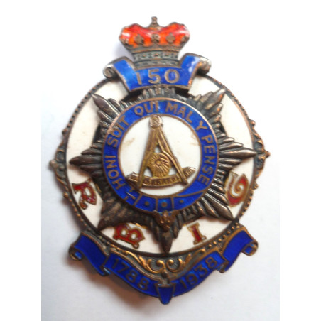 1938 Silver RMIG 150th Anniversary Jewel 1938 Silver RMIG 150th Anniversary Jewel