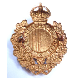 British Colonial King’s Own Malta Regiment of Militia Cap Badge