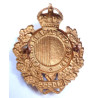 British Colonial King’s Own Malta Regiment of Militia Cap Badge