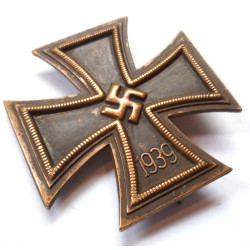 German WW2 Iron Cross 1st Class Ek1 Local Made