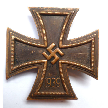 German WW2 Iron Cross 1st Class Ek1 Local Made