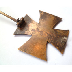 German WW2 Iron Cross 1st Class Ek1 Local Made