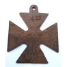 WW1 British Propaganda Iron Cross Zeppelin Destroyed 4th May 1916