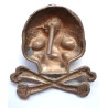 17th Lancers Large Deaths Head Pouch/Cross Belt Badge