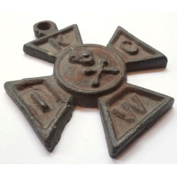 WW1 British Propaganda Large Iron Cross