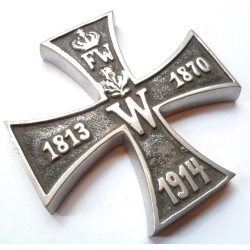 Imperial German 1914 Iron Cross Plaque
