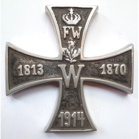 Imperial German 1914 Iron Cross Plaque