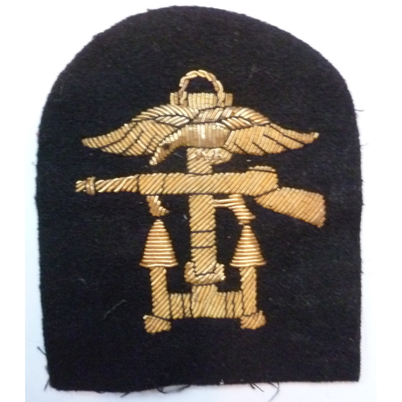 British Royal Navy Combined Operations Bullion Badge