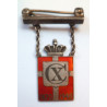 Denmark Patriotic Anniversary 1870 1940 Badge By Jensen