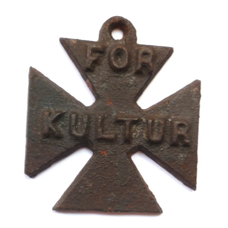 WW1 British Propaganda Iron Cross FOR KULTUR WW1 British Propaganda Iron Cross FOR KULTUR