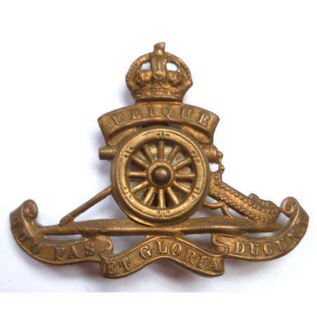 Royal Artillery (Rotating Wheel) Cap Badge