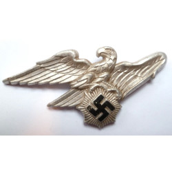 German Luftschutz Hat Badge RLB