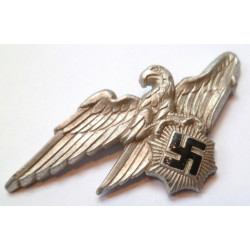 German Luftschutz Hat Badge RLB