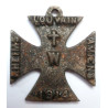 WW1 British Propaganda Iron Cross 1914 Amiens Rheims Louvain