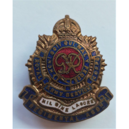 Royal Army Service Corps Regimental Association Lapel Badge