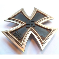 WW2 German Iron Cross 1st Class Non maker marked