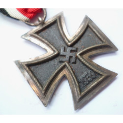 WW2 German Iron Cross 2nd Class Maker Marked 24