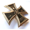WWII German Iron Cross 1st Class Maker Marked 20