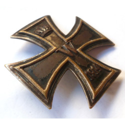 WW1 German Iron Cross 1st Class Non Maker Marked