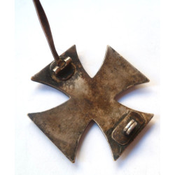 WW1 German Iron Cross 1st Class Non Maker Marked