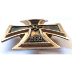WW2 German Iron Cross 1st Class Screw Back Fitting L/12