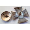 WW2 German Iron Cross 1st Class Screw Back Fitting L/12
