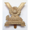 WW2 Lowland Regiment Cap Badge British Army