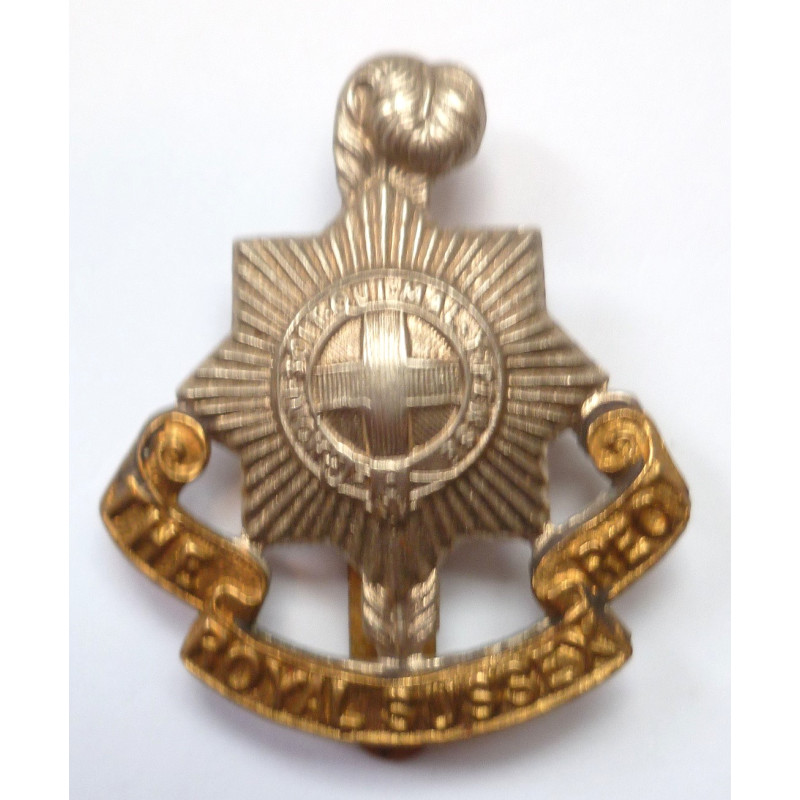 The Royal Sussex Regiment Cap Badge British Army