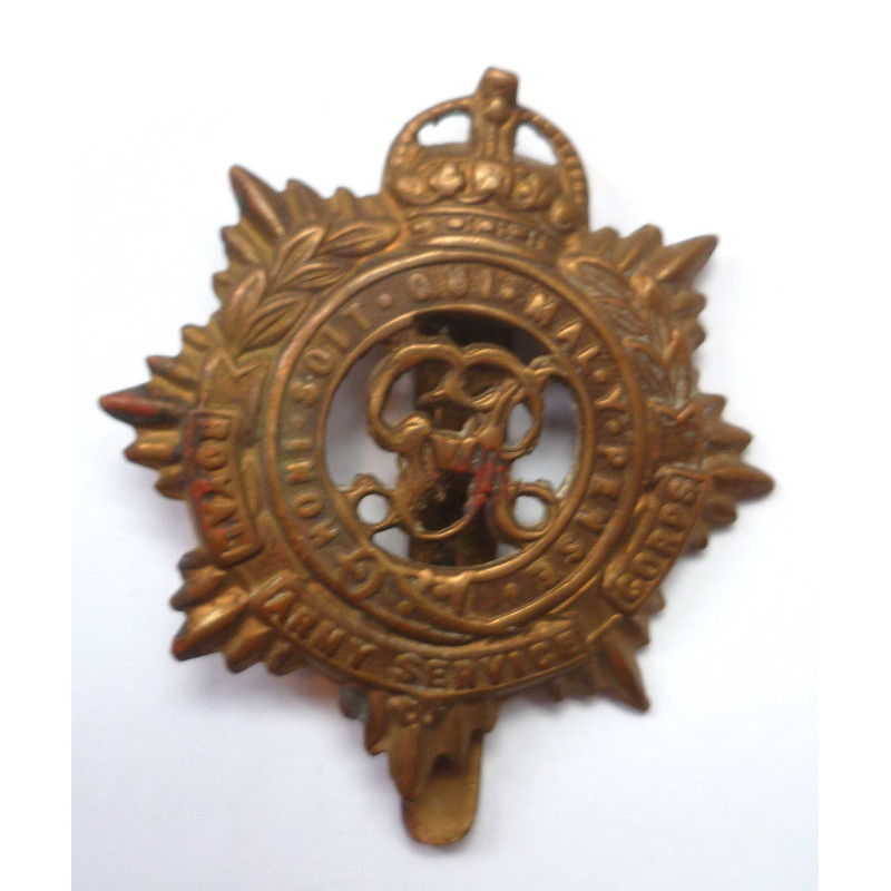 WW2 Royal Army Service Corps Cap Badge British Army