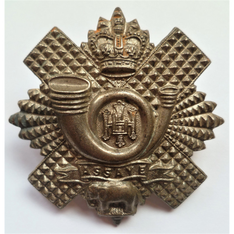 Highland Light Infantry Cap Badge Queens Crown